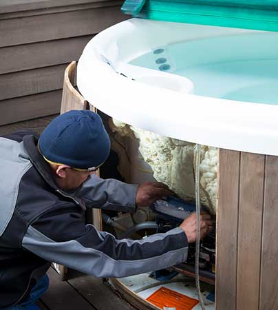 wiring a hot tub